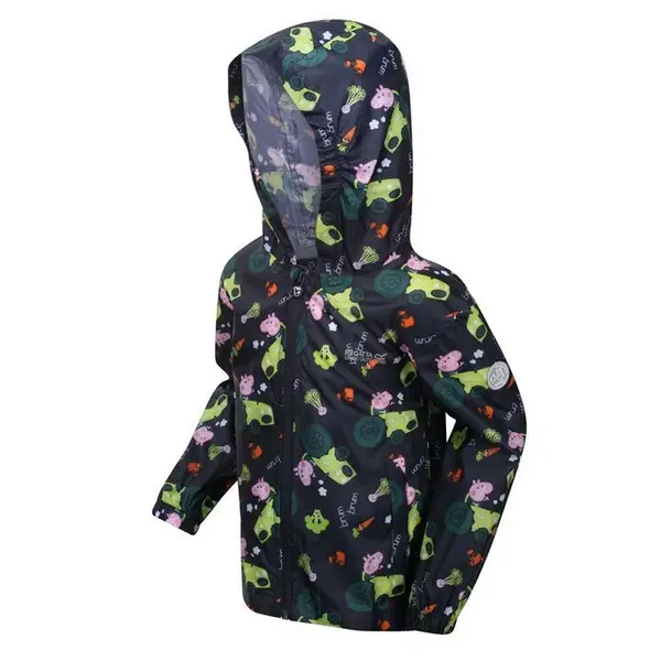 Image of Regatta Peppa Pig Waterproof Pack-It Jacket - Blue C18-C24