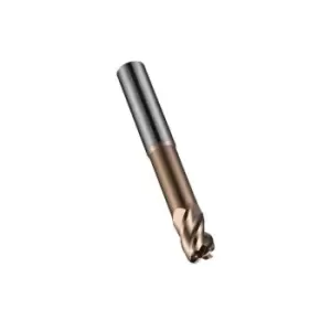 Image of Schaftfraser S524 Werksnorm Gesamt-L.100mm HM TiSiN 40Grad Z.4 DORMER