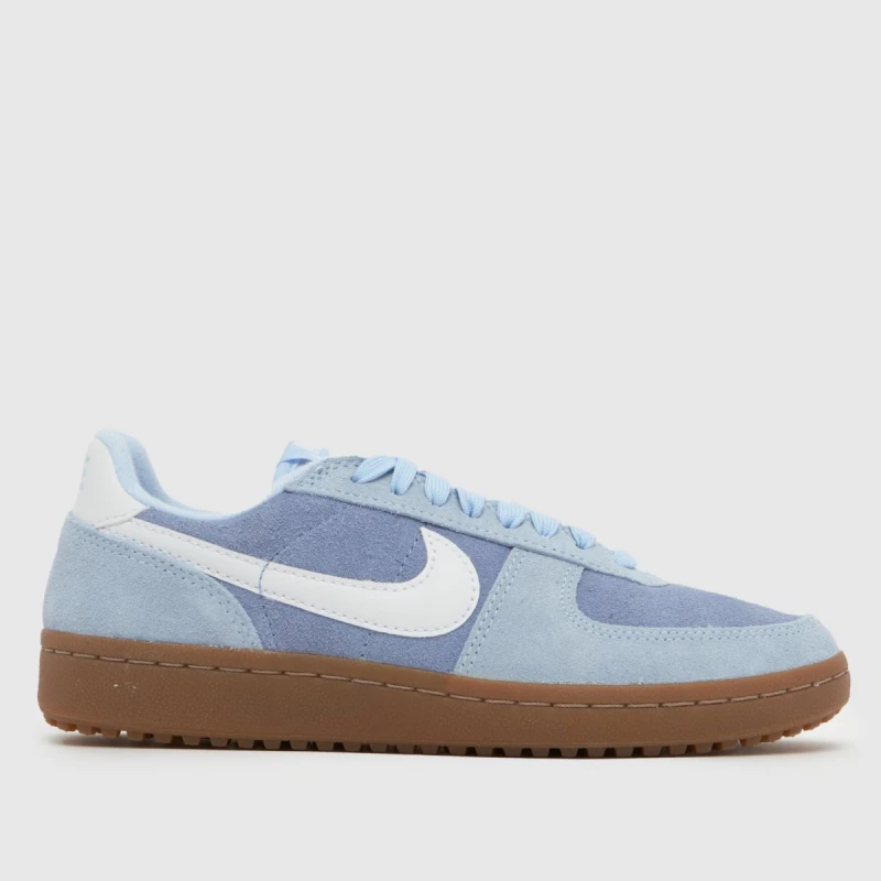 Image of Nike Field General Trainers in Pale Blue Pale Blue UK 4 (EU 37½)
