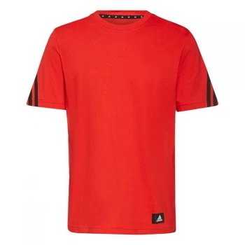 Image of adidas Sportswear Future Icons 3-Stripes T-Shirt M - Vivid Red