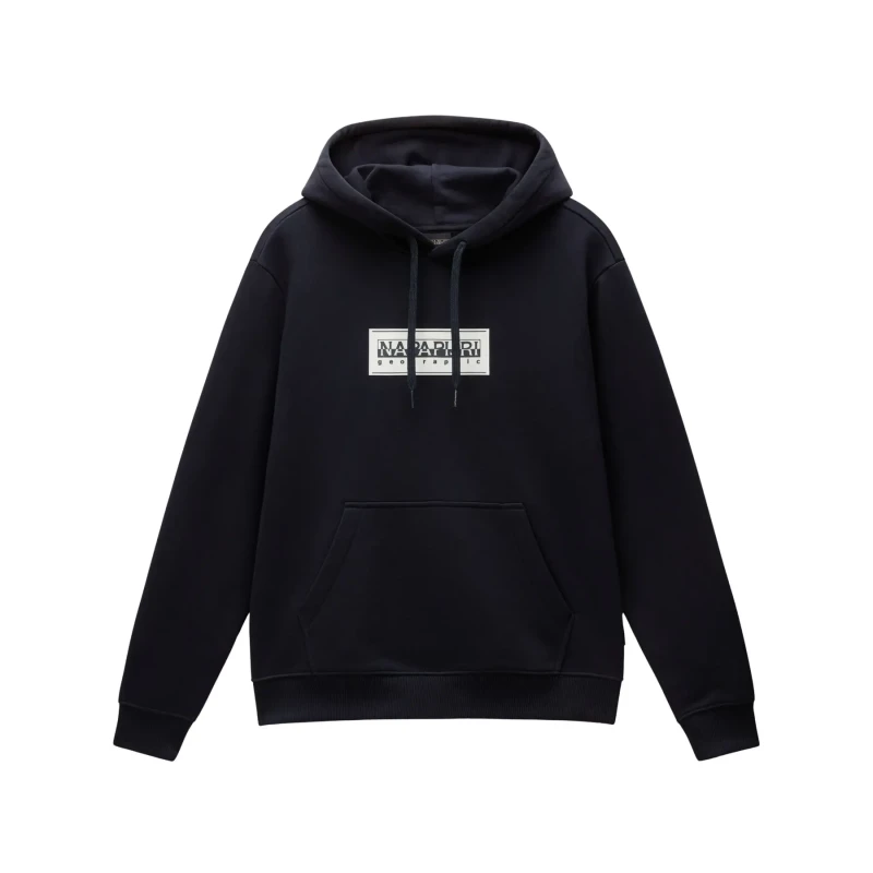 Image of Napapijri B-BOX LOGO H White WHISPER - Black 2XL