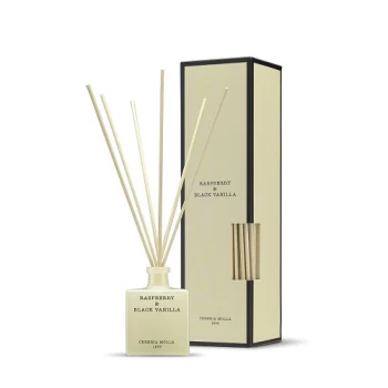 image of Cereria Molla Raspberry & Black Vanilla Reed Diffuser 100ml