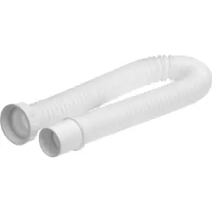 Image of Wirquin Extendable Connector Male Solvent Weld 1 1/2" 270 - 720mm in White