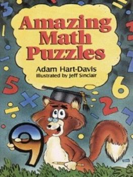 Image of Amazing Math Puzzles by Adam Hart-Davis and Jeff Sinclair Book