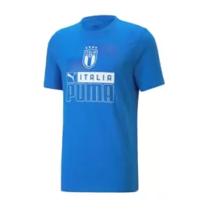 Image of 2022-2023 Italy FtblCore Tee (Blue)