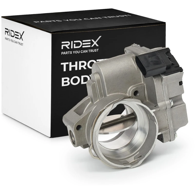 Image of RIDEX 158T0044 Throttle Ø: 52mm, with gasket/seal Throttle body (158)