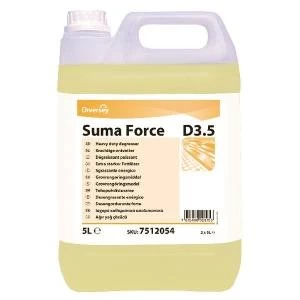 image of Diversey Suma D3.5 Heavy Duty Degreaser 5 Litre Pack of 2 7512054