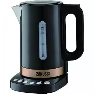 image of Zanussi ZEK1290DBK Cordless Kettle Black 1.7L 8ZAZEK1290DBK