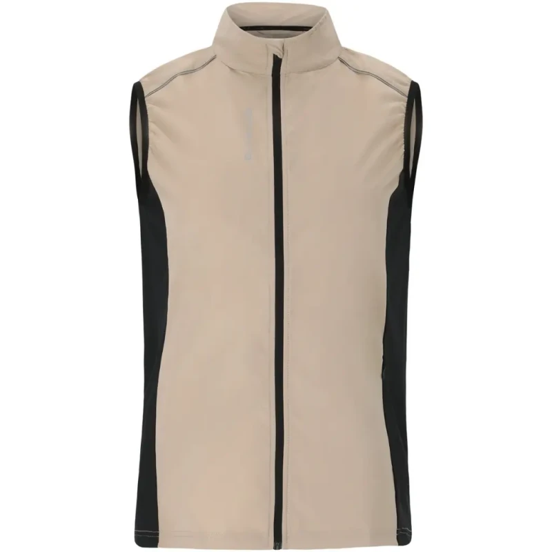 Image of Womens sleeveless waterproof jacket Elite Lab Shell X1 Beige Female 34