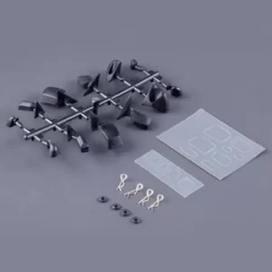 Image of Fastrax Black Wing Mirror Set 6 Types