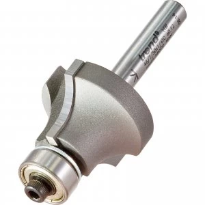 Image of Trend Bearing Guided Glazing Bar Ovolo Joint Router Cutter 28mm 19mm 1/4"