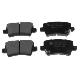 Brake Pad Set 16801 by Febi Bilstein Rear Axle