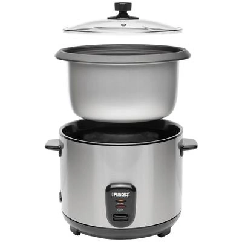 Image of Princess Princess 01.271950.01.001 Rice cooker Stainless steel, Black 01.271950.01.001