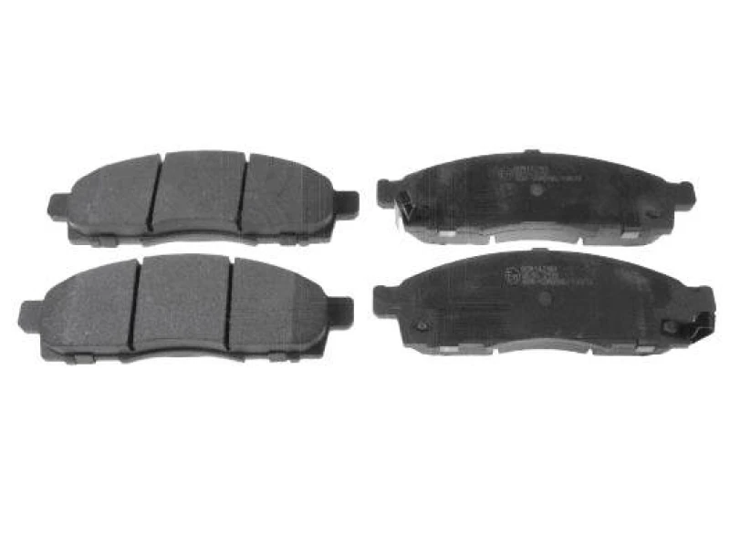 Image of Blue PRINT ADN142161 Brake pad set Front Axle, with acoustic wear warning Brake Pad Set,disc brake (402)