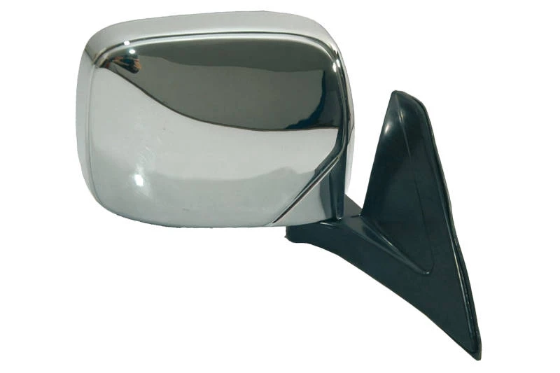 Image of PRASCO MB8157203 Wing mirror Right, grey, Manual, adjustable Outside Mirror (50)