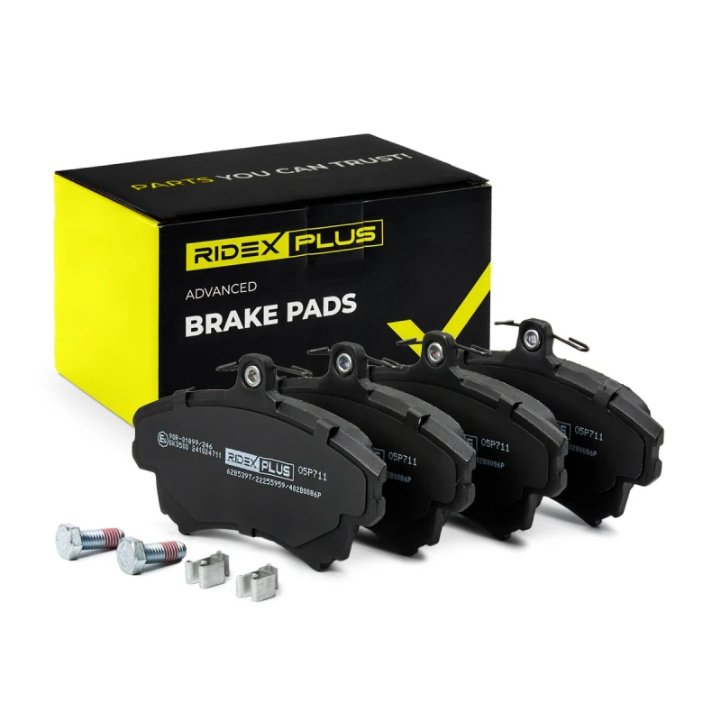Image of RIDEX PLUS Brake pad set RIDEX PLUS 402B0086P