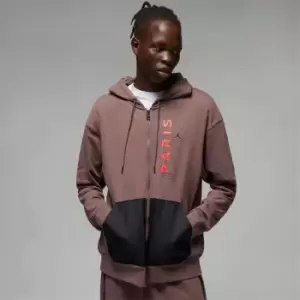 Image of Air Jordan Saint-Germain Mens Full-Zip Hoodie - Purple
