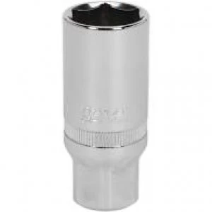 Image of Genuine SEALEY S38SP14 Spark Plug Socket 21mm 3/8Sq Drive