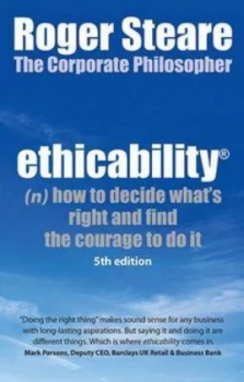 Image of Ethicability by Roger Steare Hardback