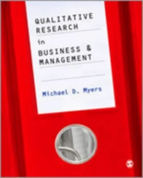Image of Qualitative Research in Business and Management by Michael David Myers Book