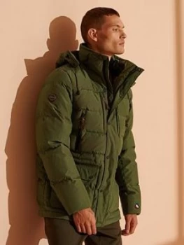 Image of Superdry Expedition Down Parka - Khaki Size M Men