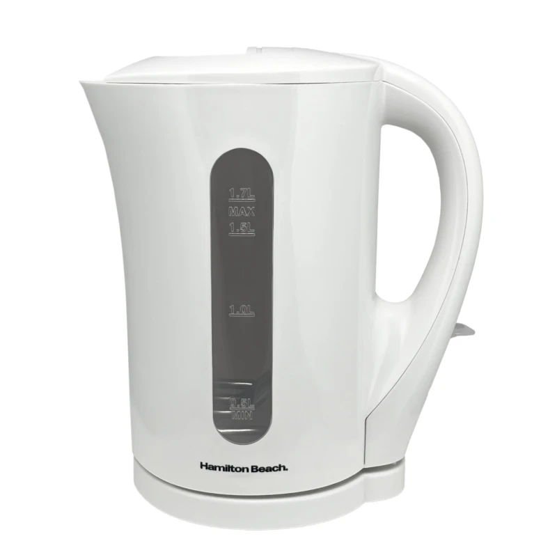 Image of Hamilton Beach HB1107W HB1107W 1.7L Jug Kettle - White Hamilton Beach HB1107W