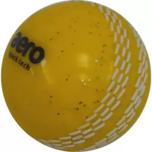 Image of Aero Quick Tech Glitter Cricket Ball (Box of 6) - Yellow