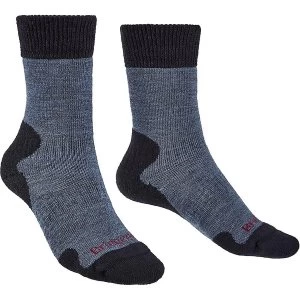 Image of Bridgedale EXPLORER Heavyweight Merino Comfort Womens - Large Storm Blue