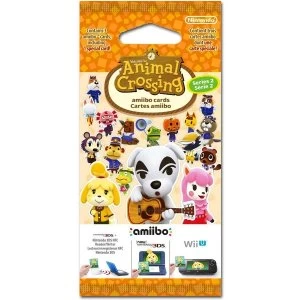 image of Animal Crossing Amiibo Cards Series 2 (3 Cards 1 Pack)