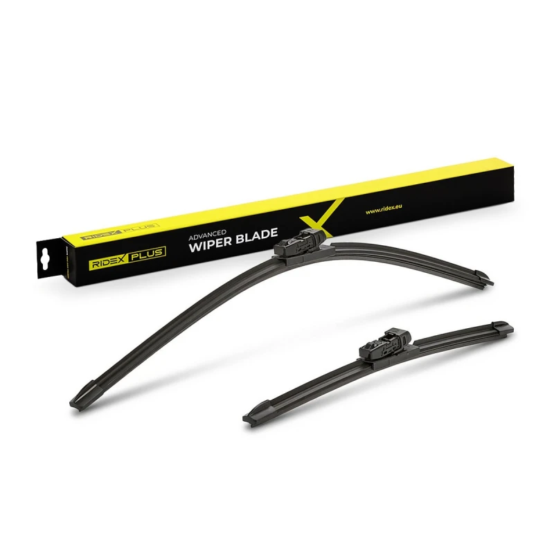 Image of RIDEX PLUS 298W17210P Wiper blade Front, Flat wiper blade, 380mm Wiper Blade (298)