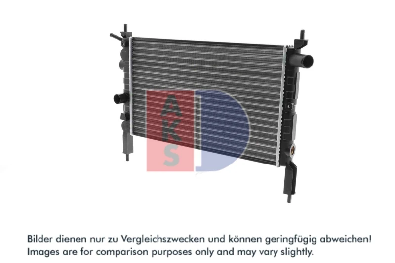 Image of AKS DASIS 151990N Engine radiator Mechanically jointed cooling fins Radiator,engine cooling (470)