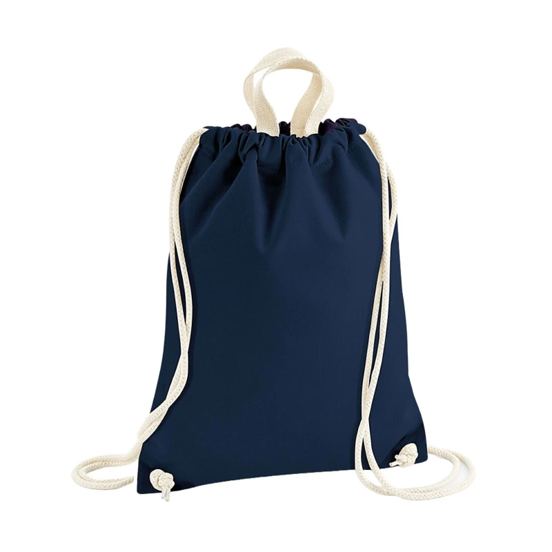Image of Westford Mill Mens Nautical Plain Drawstring Bag in Navy Navy Male