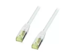 image of Lindy 5m CAT 7 S/FTP LS0H Snagless Network Cable, Grey