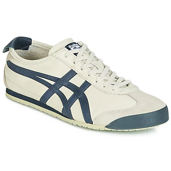 Image of Onitsuka Tiger MEXICO 66 LEATHER mens Shoes Trainers in Beige