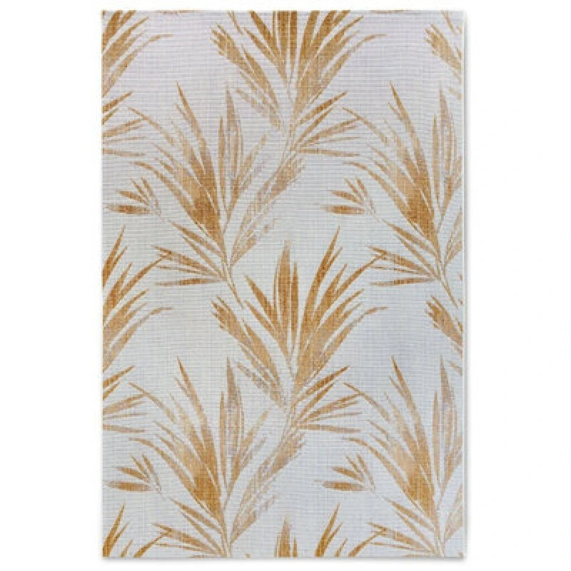 Image of The Rugs Villeroy & Boch 1767 Rug - Indoor Outdoor Flat Weave Floral In Beige