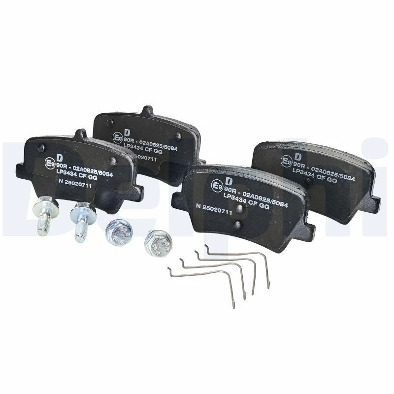 Image of DELPHI Brake pad set DELPHI LP3434