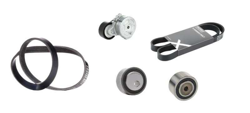 Image of RIDEX 542R0879 V-ribbed belt set V-Ribbed Belt Set (542)