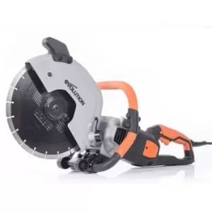 Image of Evolution R300DCT 300mm 12" Electric Disc Cutter, Concrete Saw, with Diamond Blade (230V)