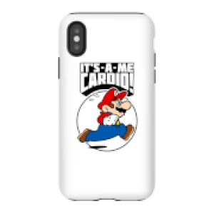 Image of Nintendo Super Mario Cardio Phone Case - iPhone X - Tough Case - Matte