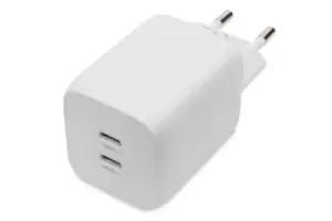 Image of Digitus USB-C Charger, 2-port, 65W GaN