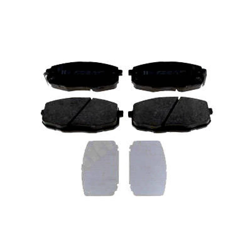 Image of ZIMMERMANN 23966.165.1 Brake pad set Front Axle, with acoustic wear warning, Photo corresponds to scope of supply Brake Pad Set,disc brake (402)