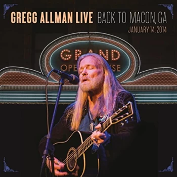 image of Gregg Allman - Gregg Allman Live CD