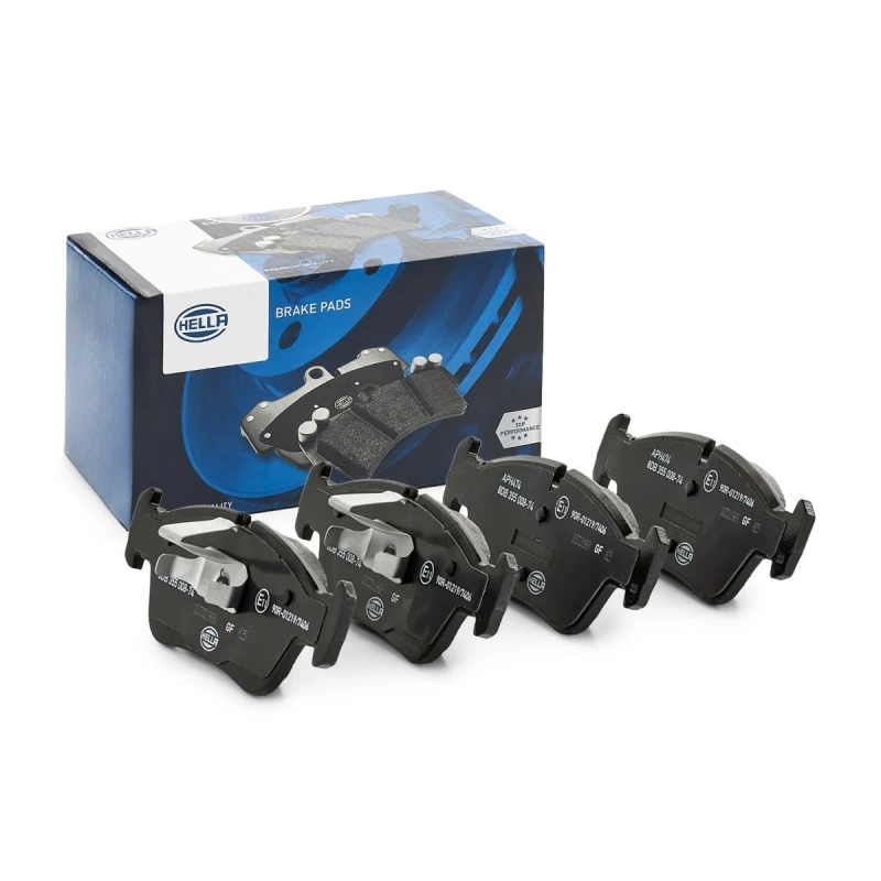 Image of HELLA Brake pad set HELLA 8DB 355 008-741