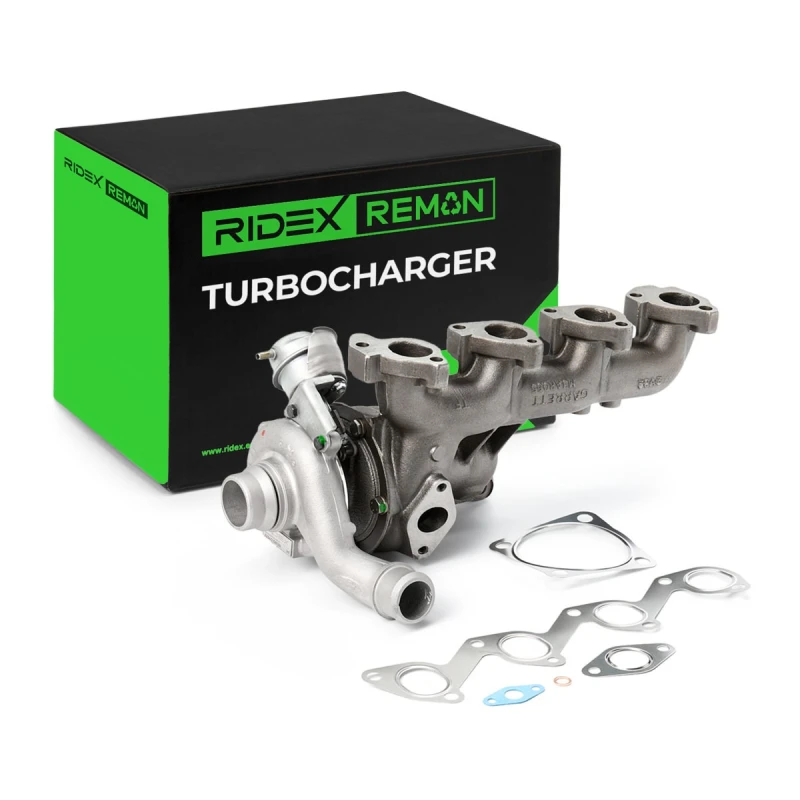 Image of RIDEX REMAN 2234C10813R Turbocharger with gaskets/seals Aluminium Charger,charging system (2234)