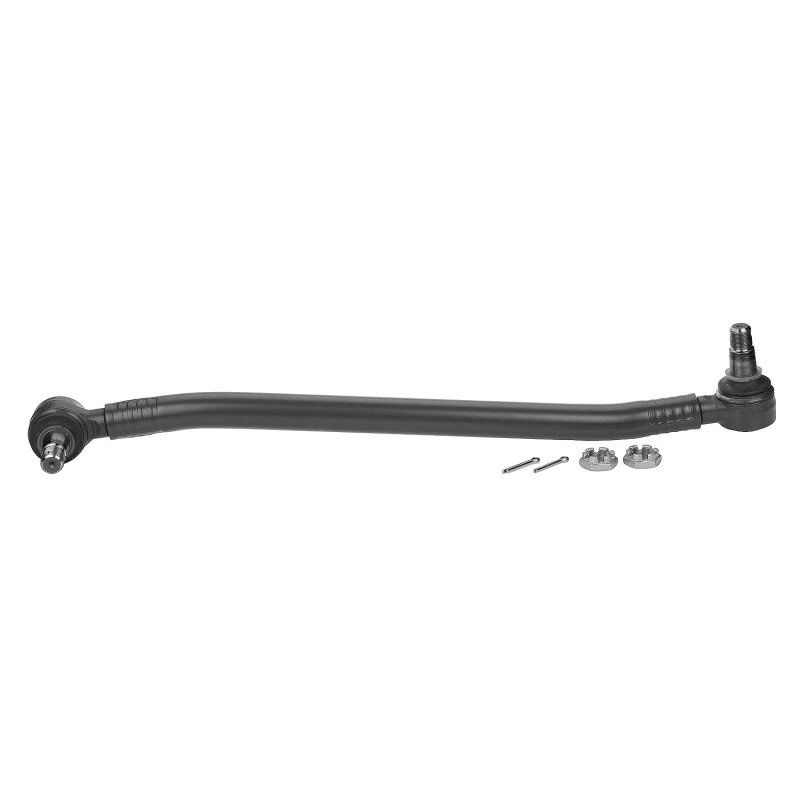 Image of FEBI BILSTEIN 15240 Centre Rod Assembly Front Axle, with crown nut, OE Turbo NEW Centre Rod Assembly (285)