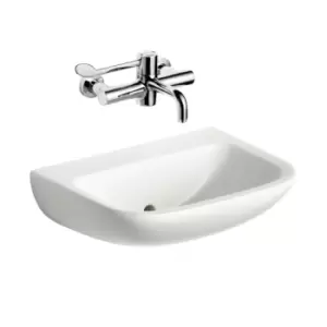 image of Armitage Shanks Contour 21 500mm Back Outlet Washbasin S215401 - 867140