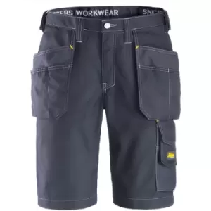 Image of Snickers Mens Craftsmen Ripstop Holster Pocket Shorts (35in) (Navy) - Navy