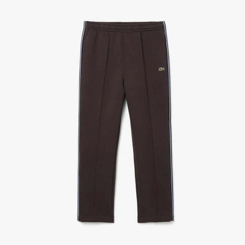 Image of Lacoste Mens Closed Hem Fleece Joggers Port SKB male L