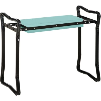 Image of Outsunny - 2In1 Folding Garden Kneeler Foam Chair Pad Support Bench Gardening Tool