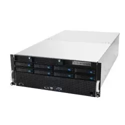 Image of Asus (ESC8000A-E11) AMD EPYC 7003 4U Dual-Socket, GPU Barebone Server, AMD SP3, Supports 8 GPUs, OCP